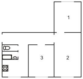 Изначальная планировка
